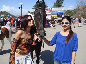 Me With My Friend in Shimla Ritika Nainta